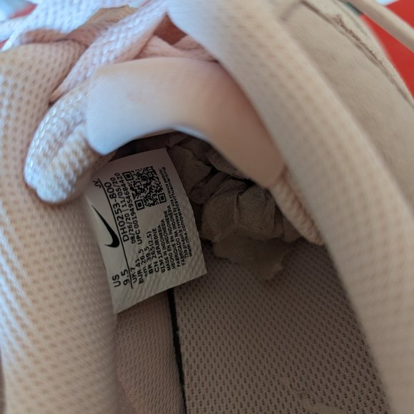 Nike Ebernon Low Pink Suede Monochrom - Picture 6 of 10